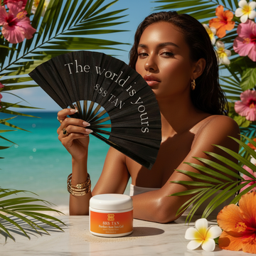 888 TAN & Fan Face Shadow Editorial